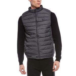 Point Zero Mens  Ultralight Quilted Vest, Gray